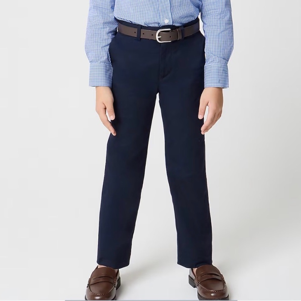 J. Crew Factory Navy Kids Dress Pants